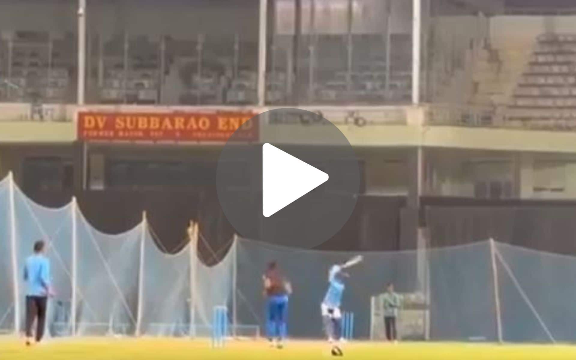 [Watch] Rishabh Pant On Six-Hitting Spree Upon Return To DC Nets For IPL 2024